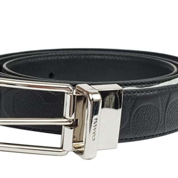 Double sided belt, black, one size fits all